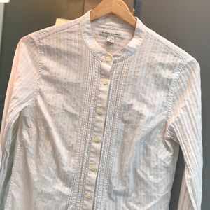 Banana Republic tuxedo style button down!